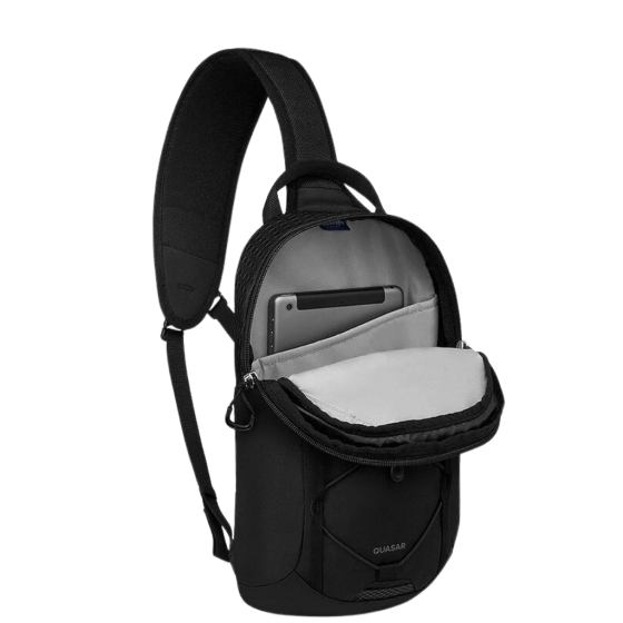 Osprey Quasar Sling Bacg black interior