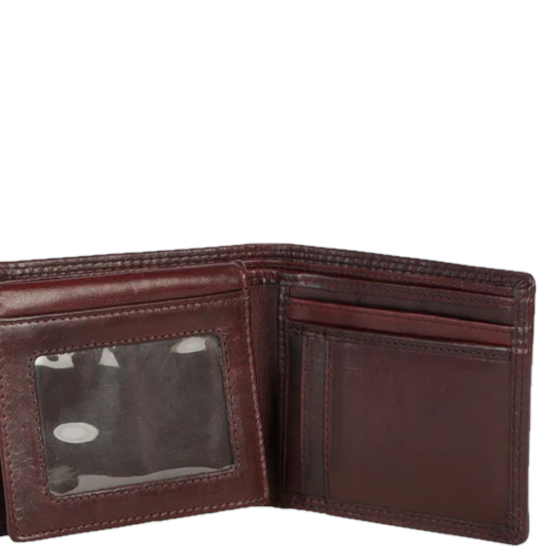 Polo Kenya Leather PO45054 Coin Wallet with Top flap brown interior1