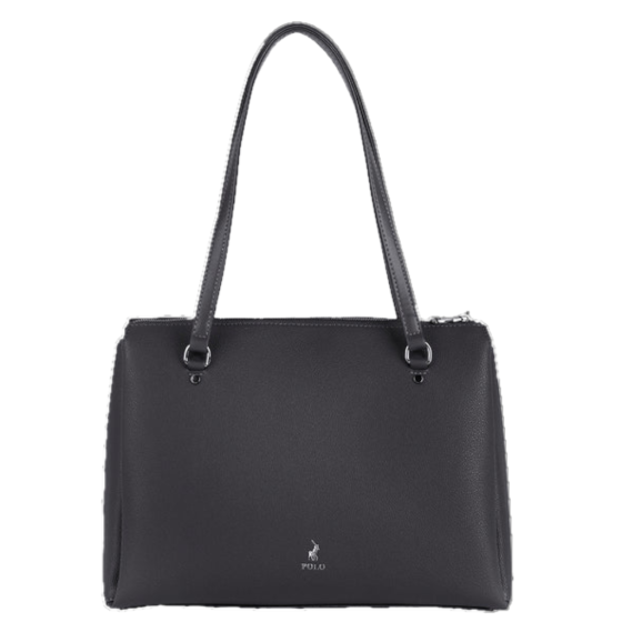 Polo Lyon POS43106 Mule Shopper Black front