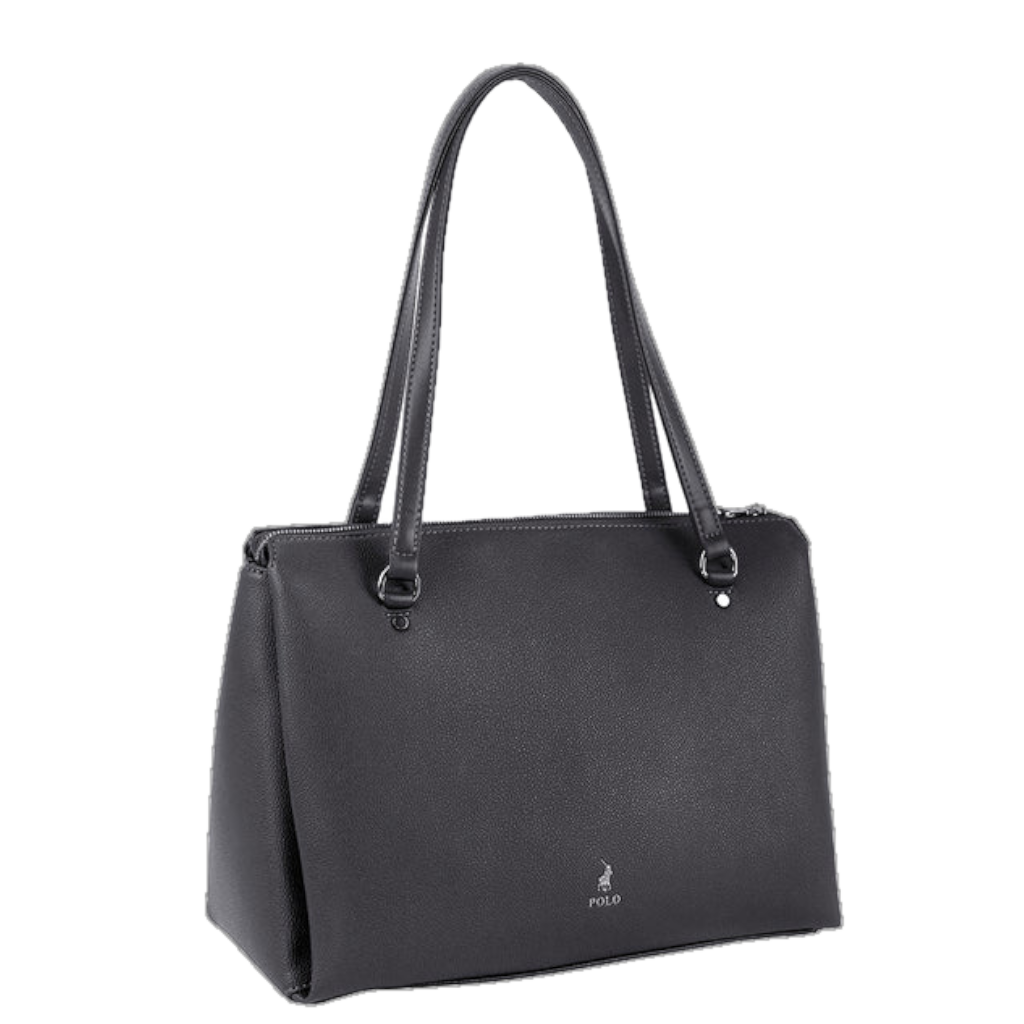 Polo Lyon POS43106 Mule Shopper Black front3qrtr primary