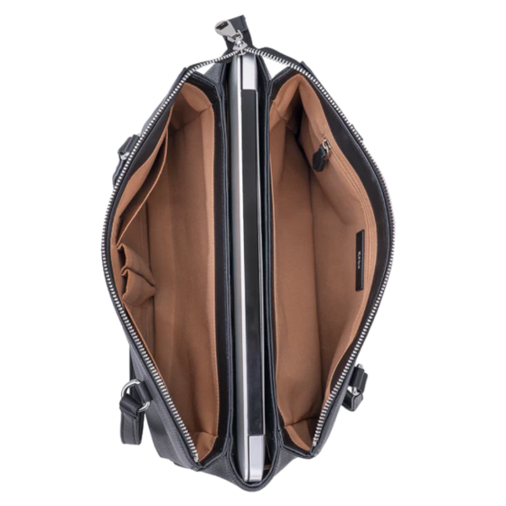 Polo Lyon POS43106 Mule Shopper Black interior