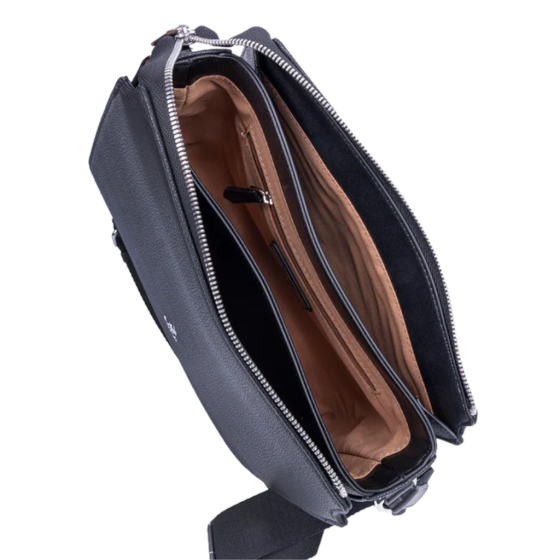 Polo Lyon POS43122 Crossbody Sling Black interior1