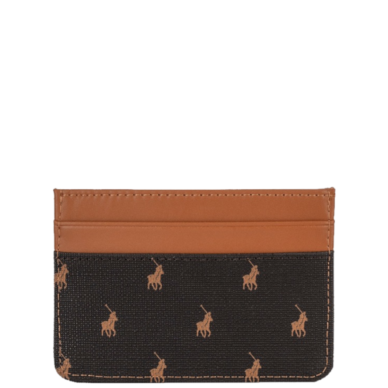 Polo New Iconic POS43236 Small Card Holder brown front