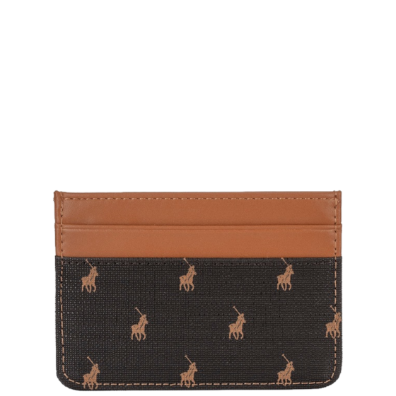 Polo New Iconic POS43236 Small Card Holder brown rear