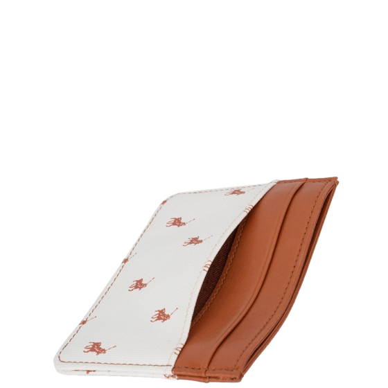 Polo New Iconic POS43236 Small Card Holder white front interior