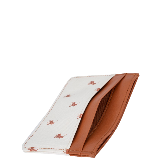Polo New Iconic POS43236 Small Card Holder white rear interior