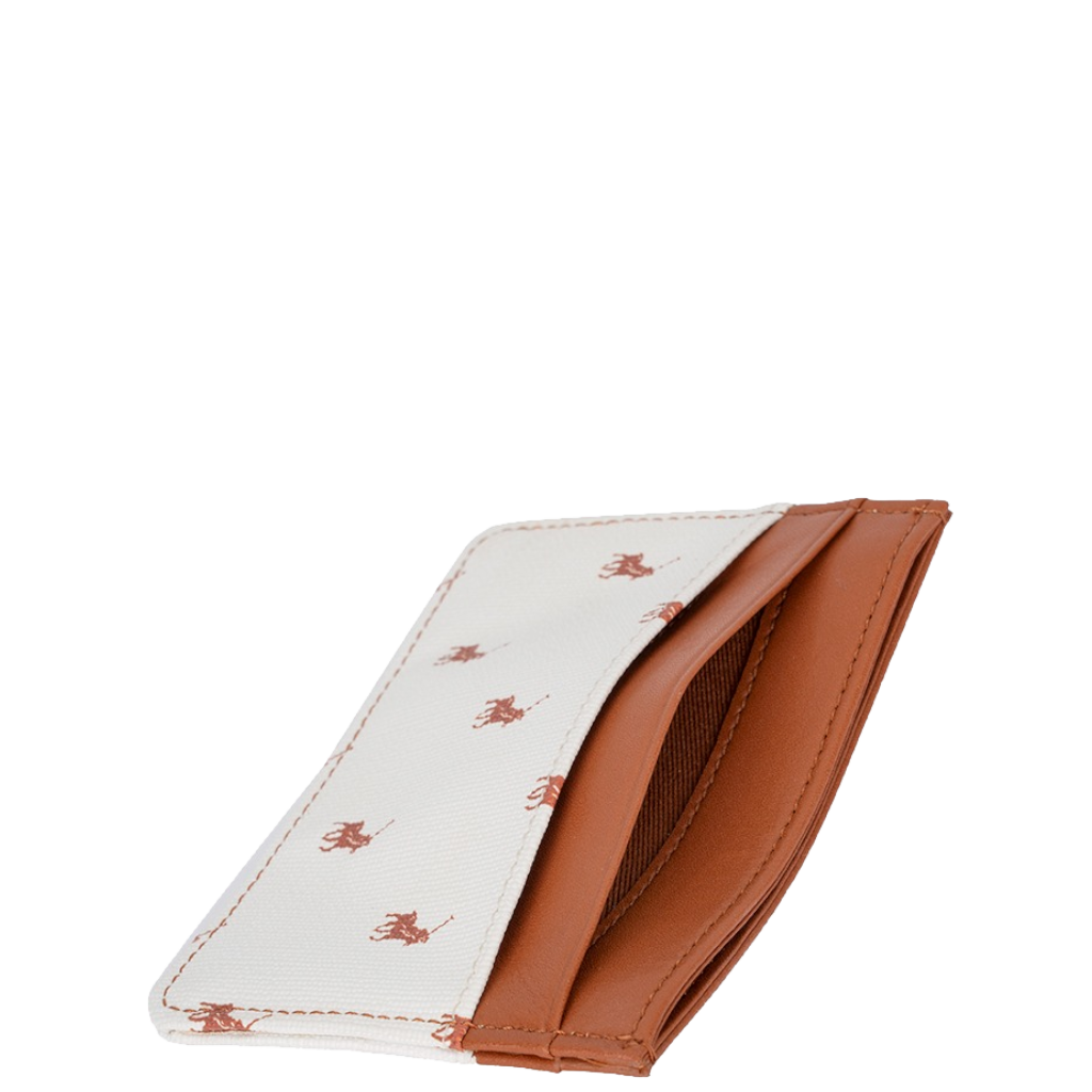Polo New Iconic POS43236 Small Card Holder white rear interior