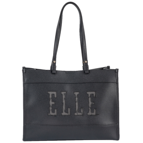 ELLE Cut Out EL10610 Tote Black front