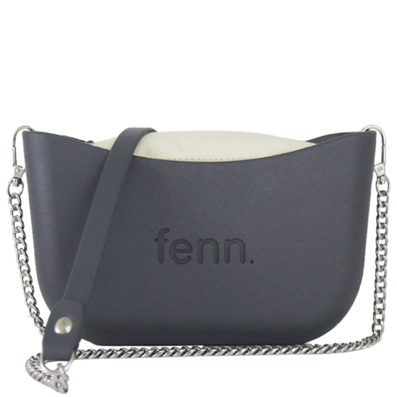 Fenn Classic 2009 Charcoal Silver Chain beige inner front