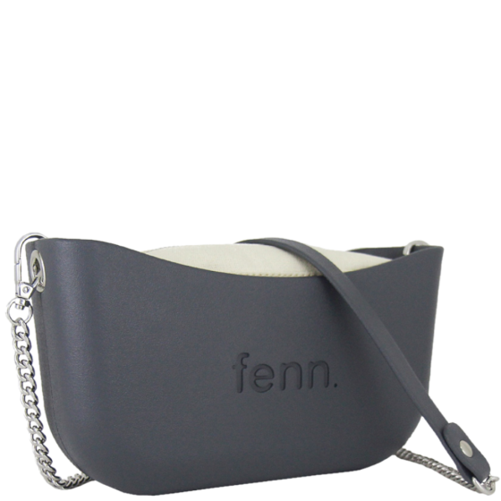 Fenn Classic 2009 Charcoal Silver Chain beige inner front3qrtr