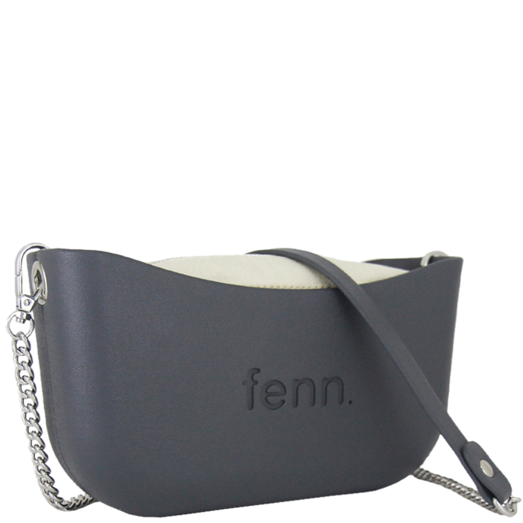 Fenn Classic 2009 Charcoal Silver Chain beige inner front3qrtr