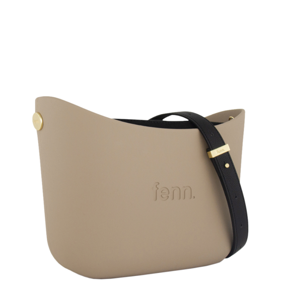 Fenn Messenger 024 003 Stone black flat handle black inner front3qrtr