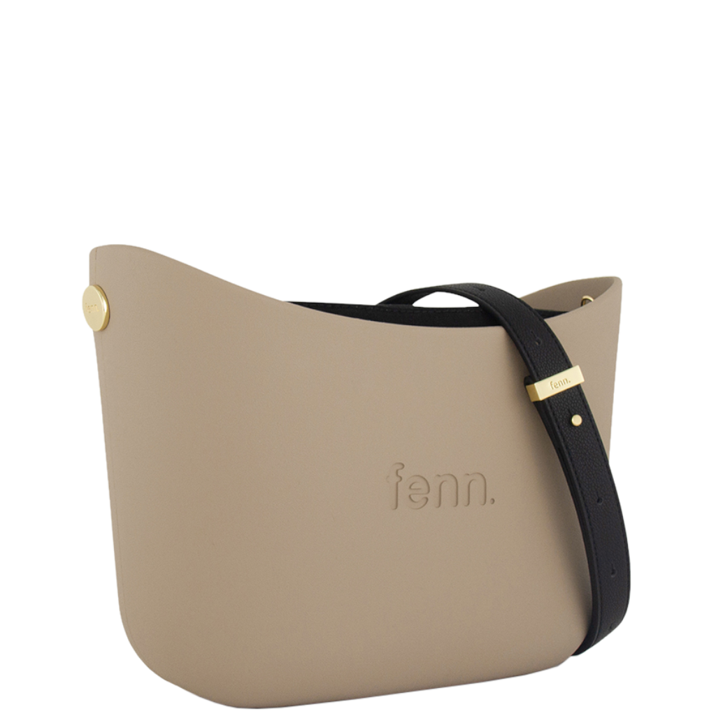 Fenn Messenger 024 003 Stone black flat handle black inner front3qrtr