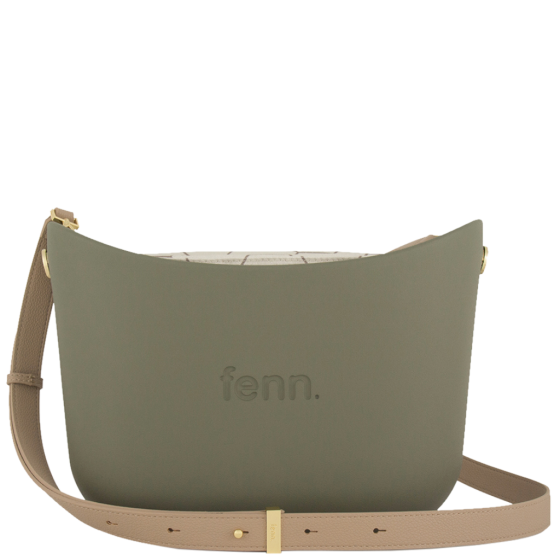 Fenn Messenger 024 007 Olive beige handle hex inner front