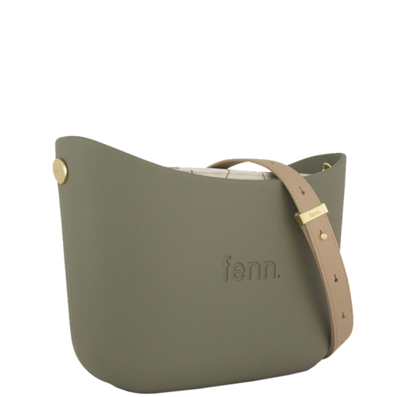 Fenn Messenger 024 007 Olive beige handle hex inner front3qrtr