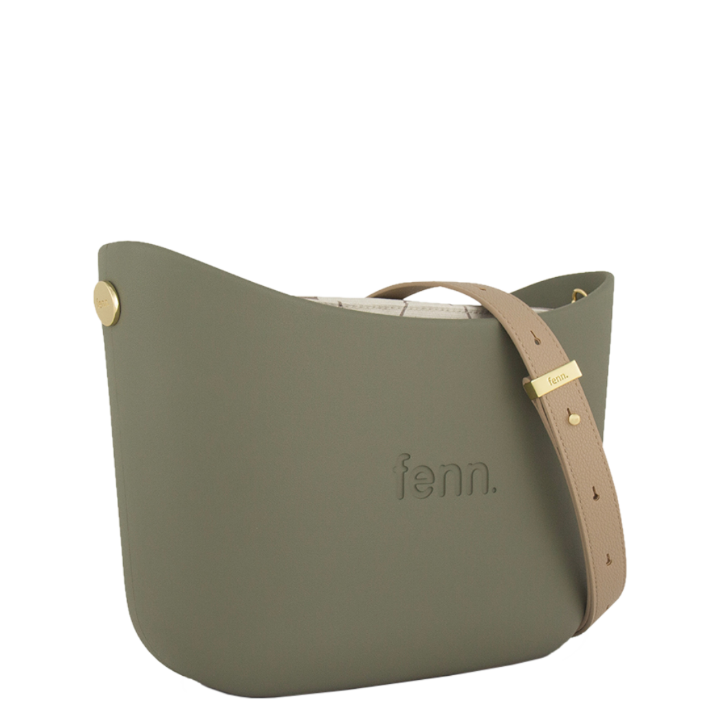 Fenn Messenger 024 007 Olive beige handle hex inner front3qrtr