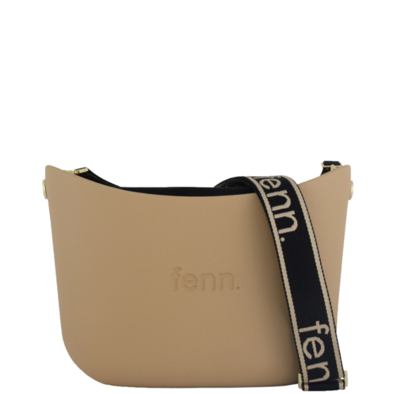 Fenn Messenger 024 010 Camel printed handle black inner front