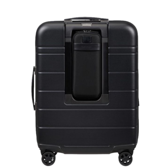 Samsonite Neopod Spinner 55cm EXP Slide Out black rear