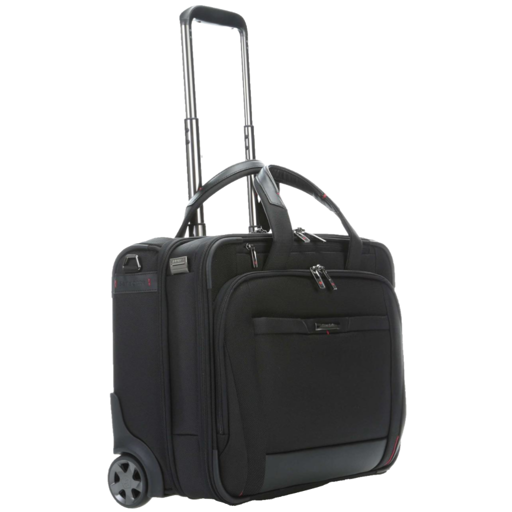 Samsonite ProDLX5 15 inch Business case on wheels front3qrtr