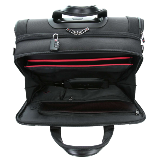 Samsonite ProDLX5 15 inch Business case on wheels interior