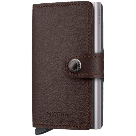 Secrid Miniwallet Basic CCMB Brown front