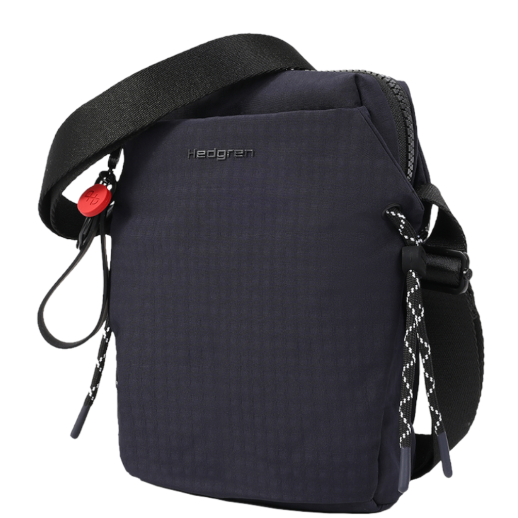 Hedgren String HDSTG07 Sipho Phone Bottle Bag blue front3qrtr