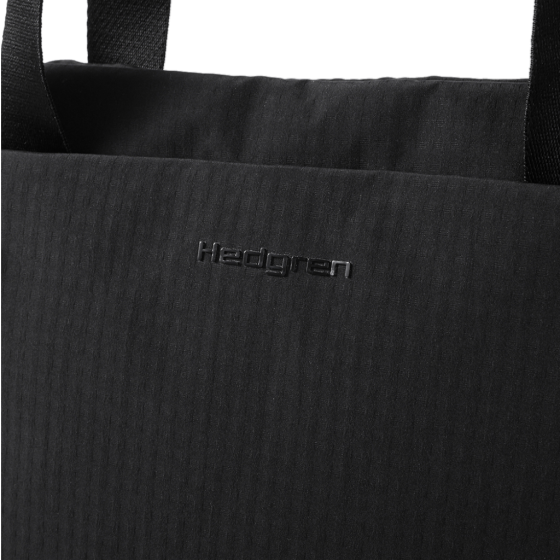Hedgren String Satoshi Tote HDSTG03 14inch Black badge