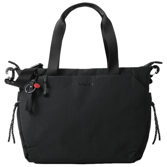 Hedgren String Satoshi Tote HDSTG03 14inch Black front