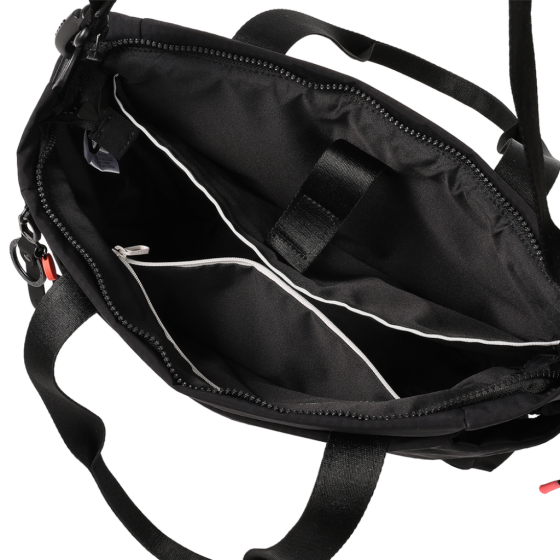 Hedgren String Satoshi Tote HDSTG03 14inch Black interior1