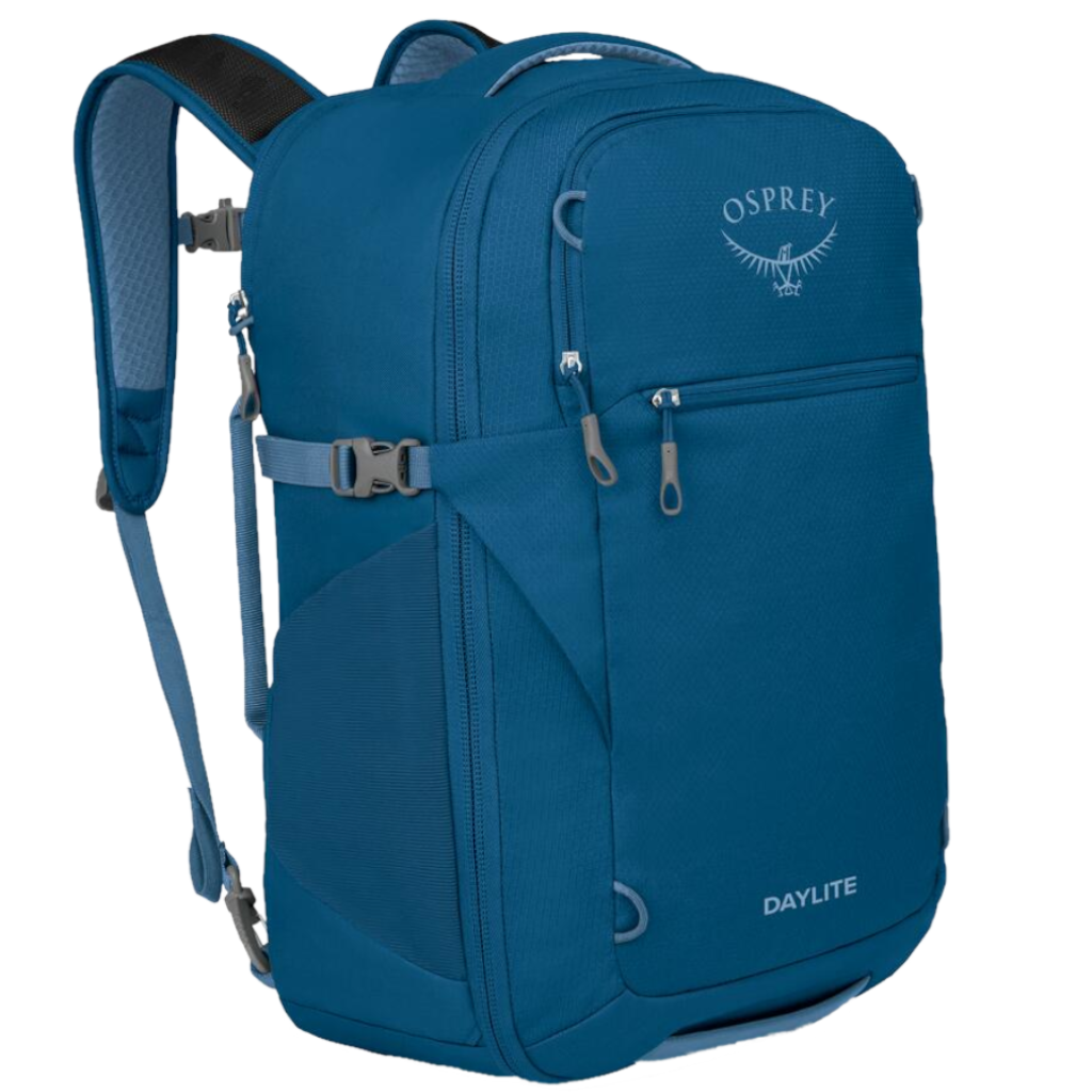 Osprey Daylite AI10006887 Carry on Travelpack 35L blue front3qrtr