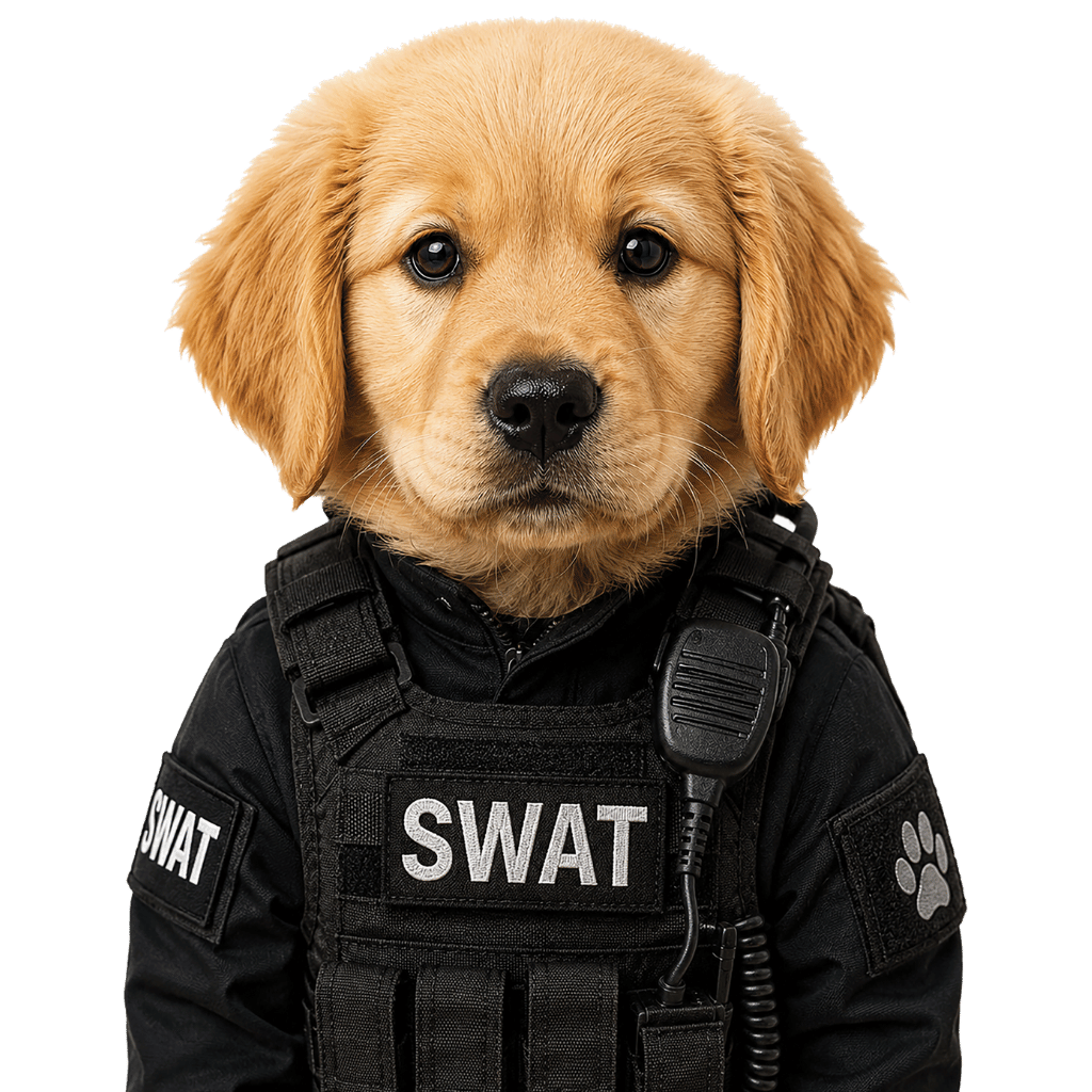 Pawfessional Retriever SWAT