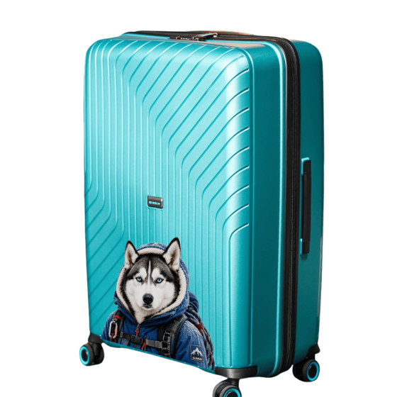 Pawfessionals Teal Odyssey Husky Mountaineer front3qrtr