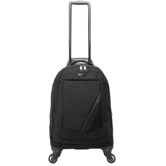 Tosca Biztech 3004 55W4 black ttrolley backpack front