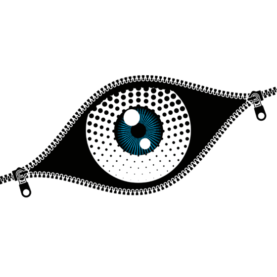 UV Print ZIP EYE Jade Holing