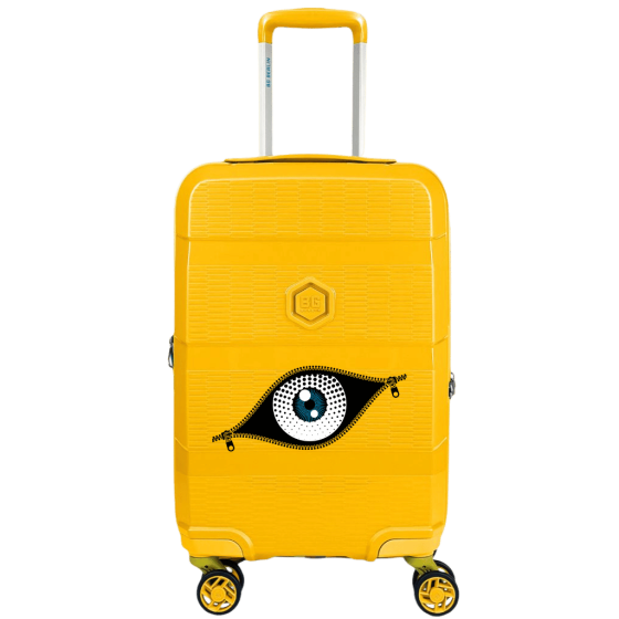UV Print ZIP EYE Jade Holing BG Berlin Zip2 mustard