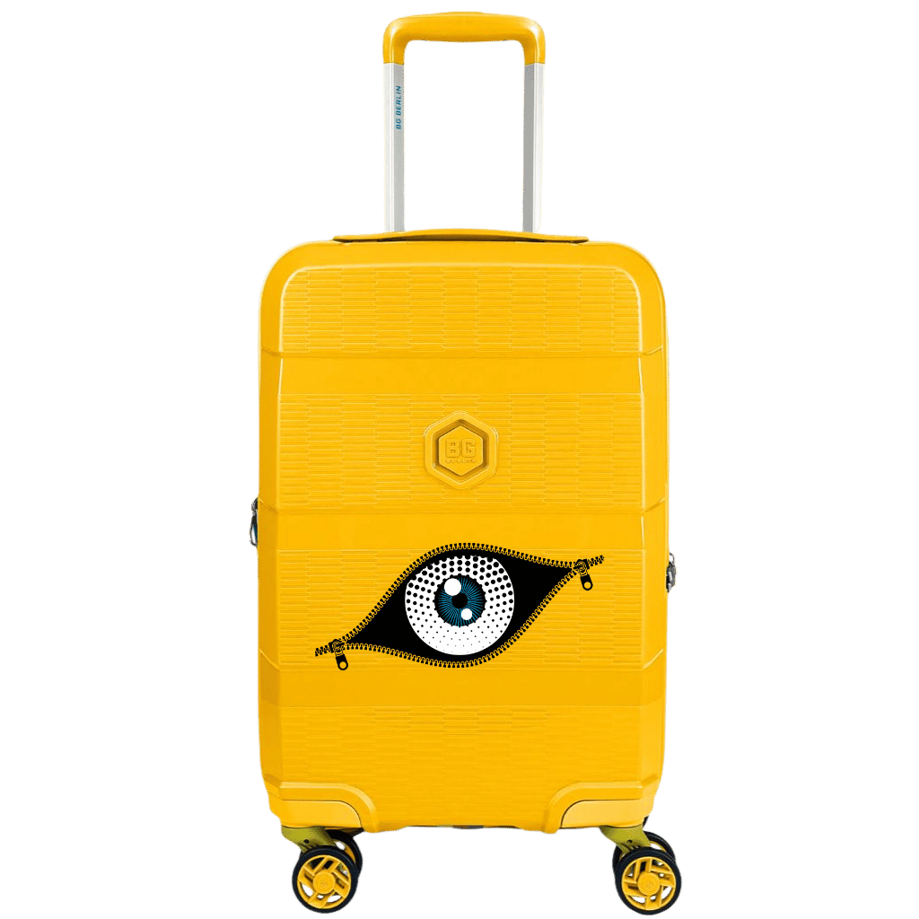 UV Print ZIP EYE Jade Holing BG Berlin Zip2 mustard