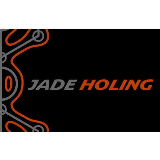 UV Print ZIP EYE Jade Holing Logo