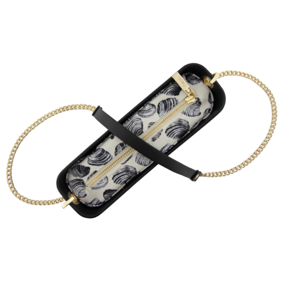 Fenn Classic 2226 Black gold chain pattern inner top