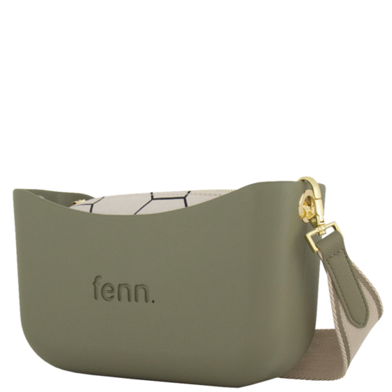 Fenn Classic 2230 Olive Hex inner web strap front3qrtr R