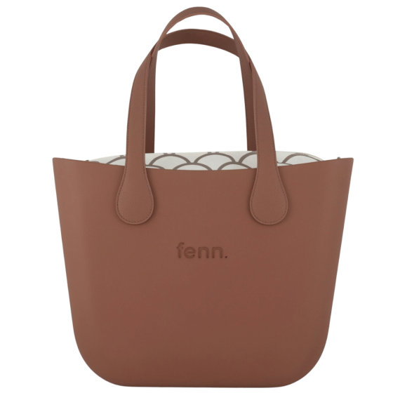 Fenn Original 1586 Tan flat handle printed inner front