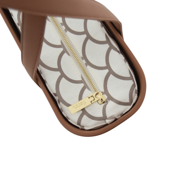 Fenn Original 1586 Tan flat handle printed inner top
