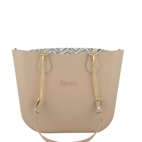 Fenn Original 1587 Sand gold chain printed inner front
