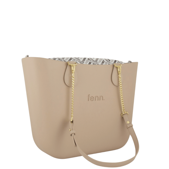 Fenn Original 1587 Sand gold chain printed inner front3qrtr