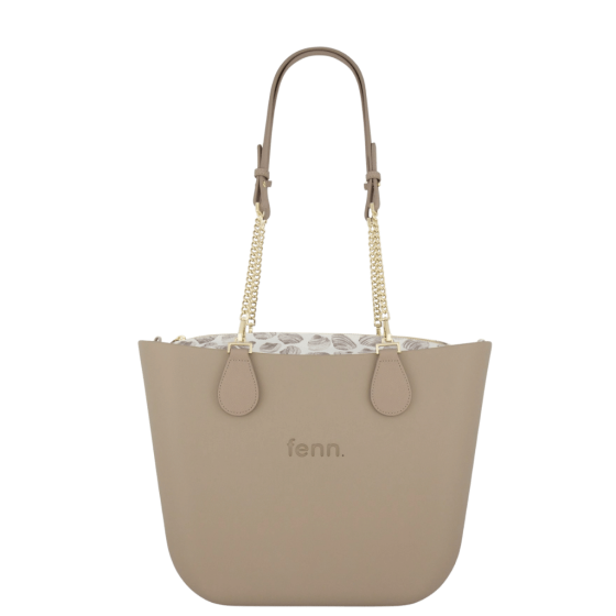 Fenn Original Stone 1592 gold chain front handle up