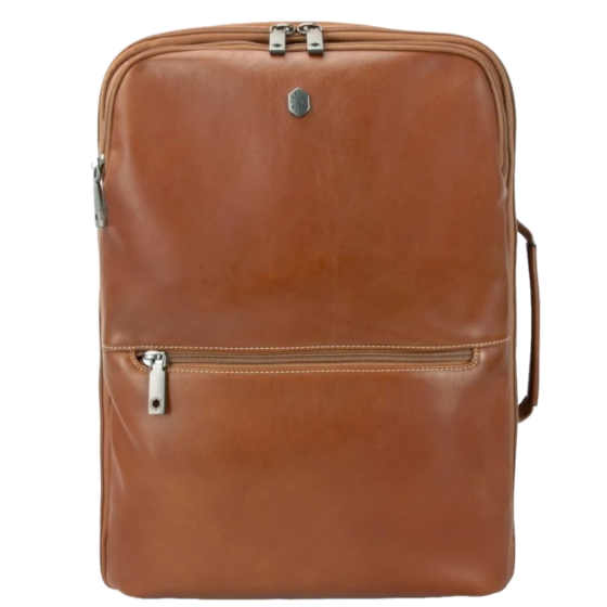 Jekyll & Hide 3677 Leather Expander backpack Colt front