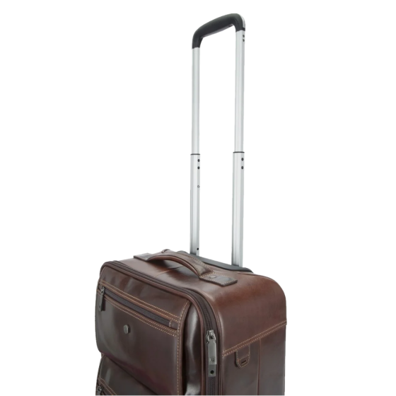 Jekyll & Hide 3805 Oxford Cabin Trolley Mocha handle up