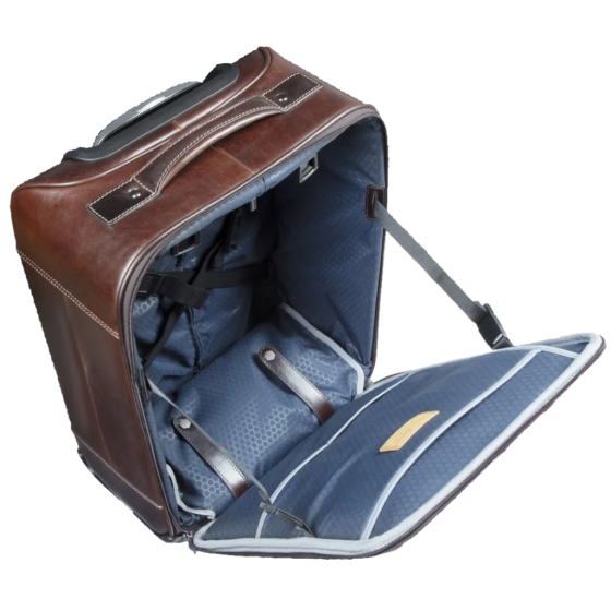 Jekyll & Hide 3805 Oxford Cabin Trolley Mocha interior