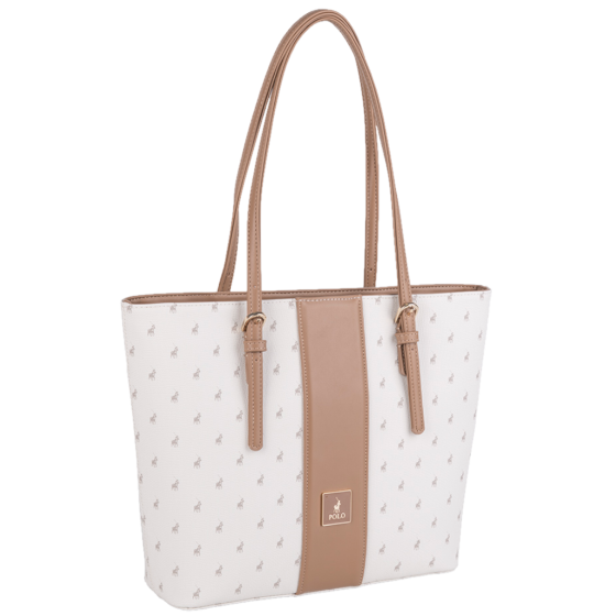 Polo Kensington POS53510 Tote white front3qrtr