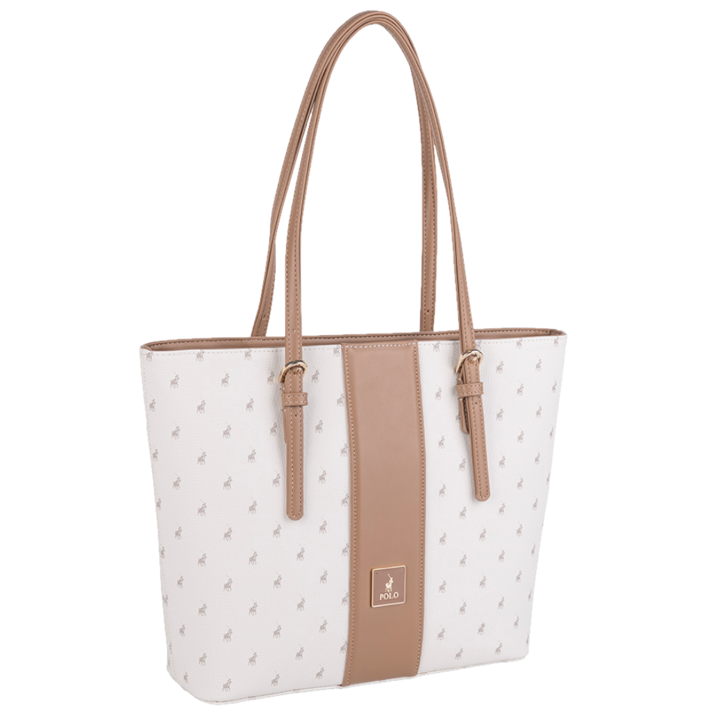 Polo Kensington POS53510 Tote white front3qrtr