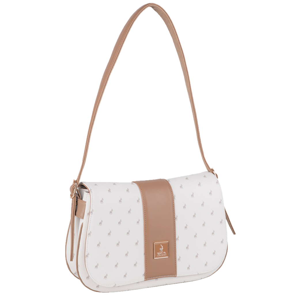 Polo Kensington POS53527 Shoulder Flapover white front3qrtr